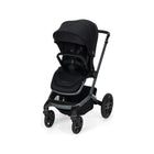 Twillic Black Maxi-Cosi Fame Premium Modular Stroller - Side Angle View | Bambi Baby