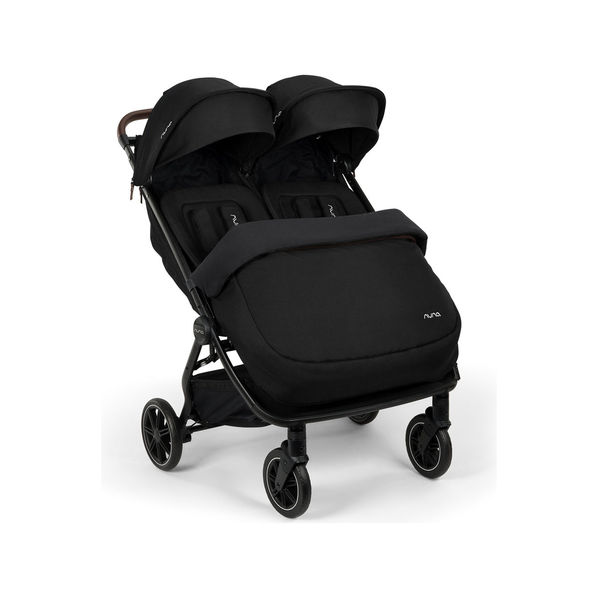 Nuna TRVL™ dubl footmuff In Caviar- Bambi Baby