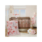 Bedtime Originals Flower Power 3-Piece Floral Baby Nursery Crib Bedding Set