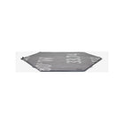 Grey Veer Air Pad Inflatable Cushion - Flat Lay with Dimensions | Bambi Baby
