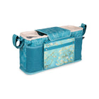 Turquoise Van Gogh Almond Blossoms 2-Cup Parent Console - Front Angle | Bambi Baby