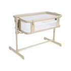 Sand Beige Halo BassiNest 2-in-1 Bedside Bassinet Sleeper - 3/4 View | Bambi Baby