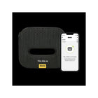Black Doona SensAlert Pad with Smartphone App Connected View - Product and App Display | Bambi Baby