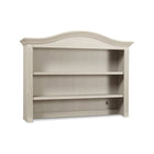 Heritage Fog Sorelle Providence Hutch - Three Quarter Angle Open Shelves | Bambi Baby