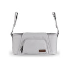 Light Grey UPPAbaby Carry-All Stroller Organizer with Side Pockets - Front View | Bambi Baby