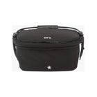 Black DFY R1 Insulated Stroller Cool Box - Closed Top-Down View with Zipper Detail | Bambi Baby