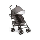 Grey Jeep PowerGlyde Plus Lightweight Stroller - Side Profile View | Bambi Baby