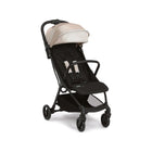 Tan Jeep Altitude Compact Travel Stroller - 3/4 Angle View | Bambi Baby