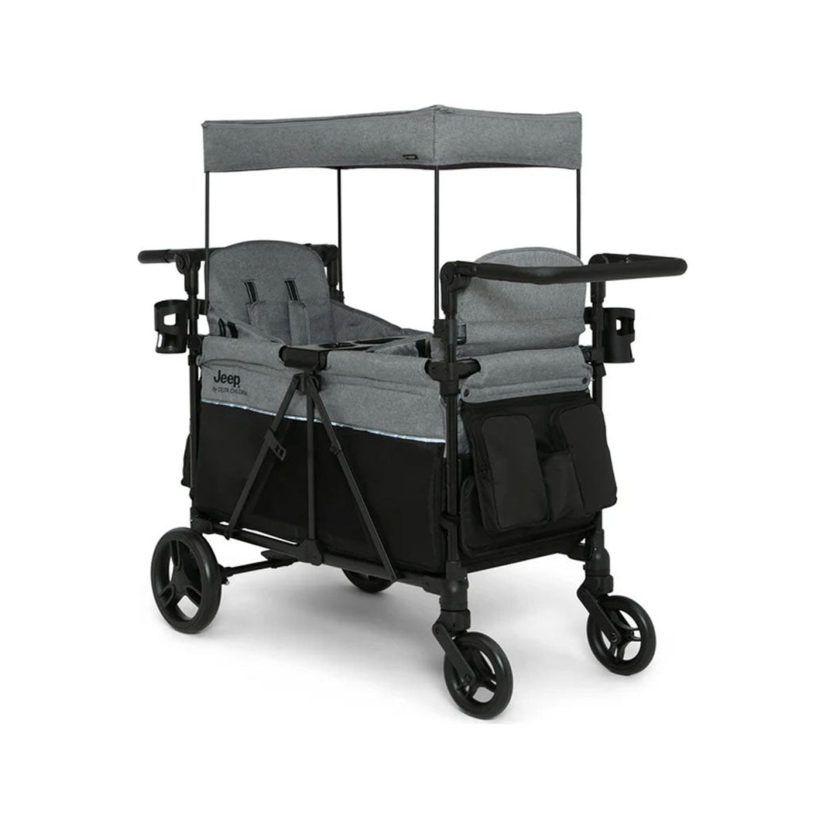 jeep wrangler stroller wagon Jeep Aries Stroller Wagon Grey Shadow (2363)