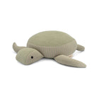 Sage Green Knit Turtle Stuffed Animal Plush Toy - Side View | Bambi Baby