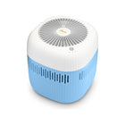 Blue White Crane Cool Mist Evaporative Humidifier - Top Angle | Bambi Baby