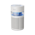 White Crane True HEPA Air Purifier with Blue LED - 3/4 Angle View | Bambi Baby