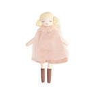 Pink Tulle Crane Baby Clara Soft Plush Doll with Blonde Hair - Full Body View | Bambi Baby