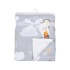 Grey Disney Winnie the Pooh Baby Blanket - Gift-Ready Packaged View | Bambi Baby