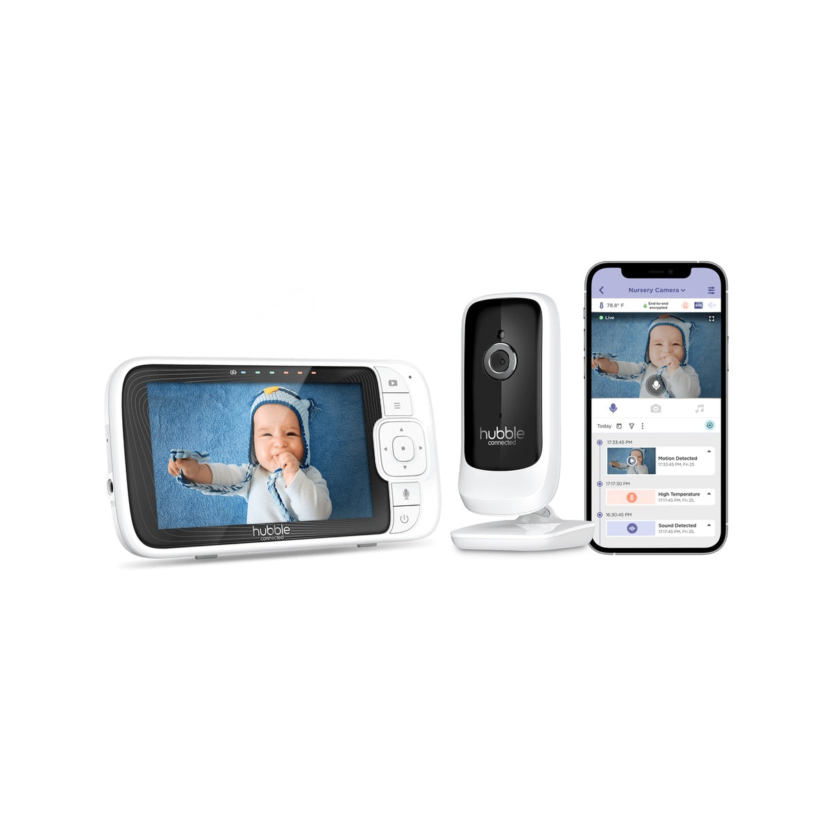 Hubble Connected Nursery Pal Link Premium- Bambi Baby