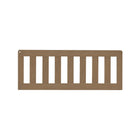 Aged Oak Wood Toddler Guardrail - Slatted Detail View | Bambi Baby