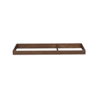 Teak Brown Wood Delta Children Changing Top - Front View | Bambi Baby