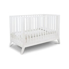 White Pali Donatello Classico Convertible Crib - Three-Quarter View | Bambi Baby