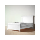 White Beechwood Silva Jackson Full Bed with Low Footboard - Angled View | Bambi Baby