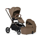 Maple Silver Cross Breez Compact Stroller with Folding Bassinet - Bundle Set View | Bambi Baby