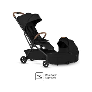 Silver Cross Nia Compact Stroller + Folding Bassinet Bundle