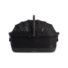 Black Tavo Maeve iso7X-R Wind Pet Car Seat - Front View Open with Mesh Canopy | Bambi Baby