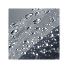 Clear Plastic Silver Cross Clic Rain Cover - Water-Resistant Surface Close-Up | Bambi Baby