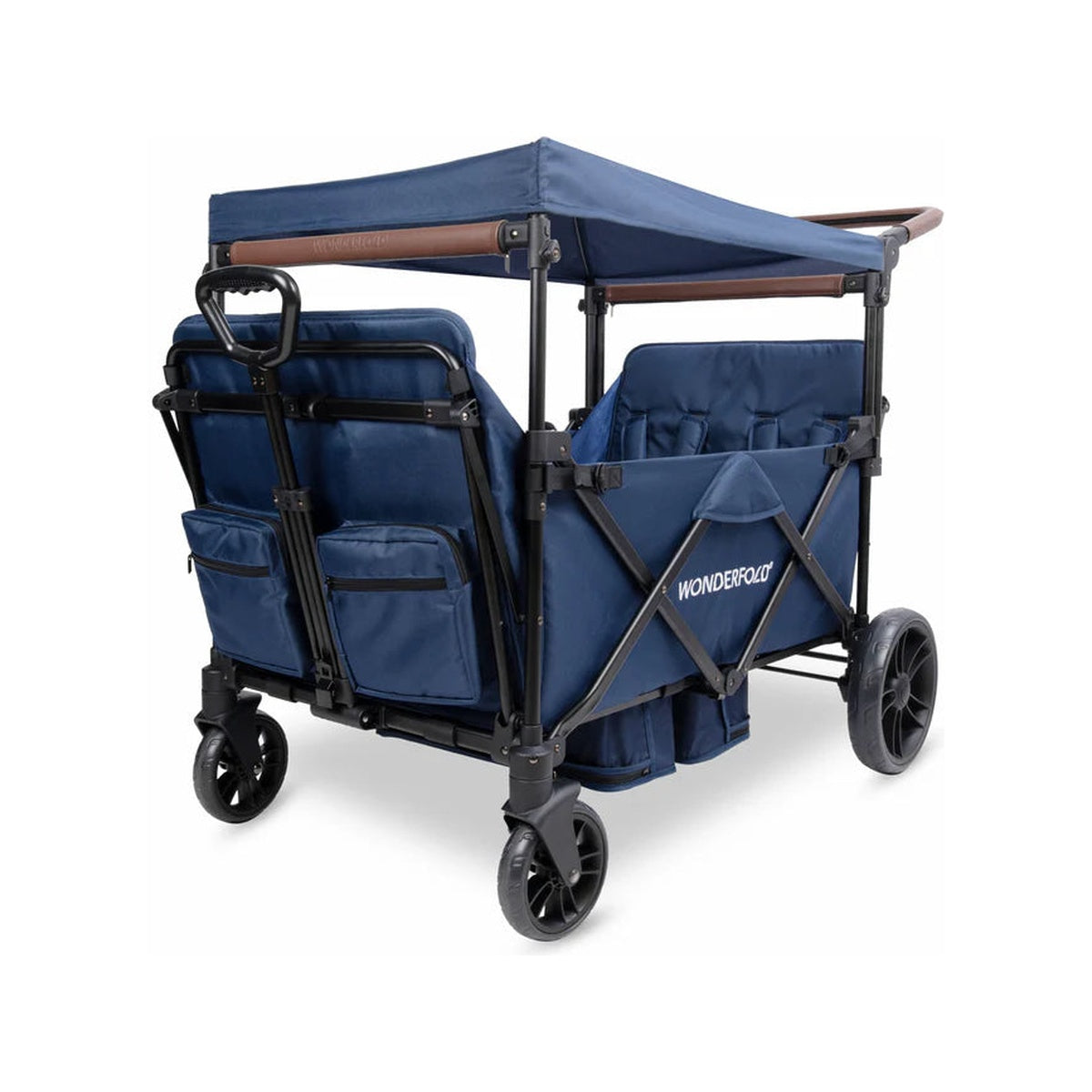 WonderFold X4R Rev Stroller Wagon,Navy