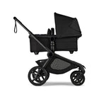 Heritage Black Bugaboo Kangaroo Bassinet Fabric Complete - Mounted on Stroller Frame | Bambi Baby