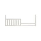 Brushed White Wood Westwood Olivia Toddler Rail - Front View | Bambi Baby