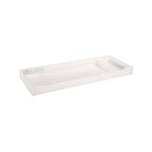 White Wood Taylor Collection Changer Topper - Angled Top View | Bambi Baby