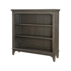 River Rock Grey Pine Westwood Taylor Nursery Bookcase Hutch - Side Angle | Bambi Baby