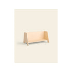 Natural Birch Single Tier Montessori Toy Shelf - Angled Front View | Bambi Baby