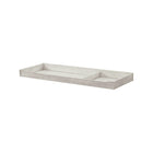 White Dove Wood Foundry Changer Top - Angled Top-Down View | Bambi Baby