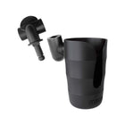 Black Mima Miro Stroller Cup Holder with Detached Mount Hardware - Exploded View | Bambi Baby