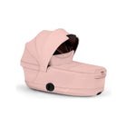 Peach Pink CYBEX PRIAM Fold Lux Carry Cot - Side Profile | Bambi Baby