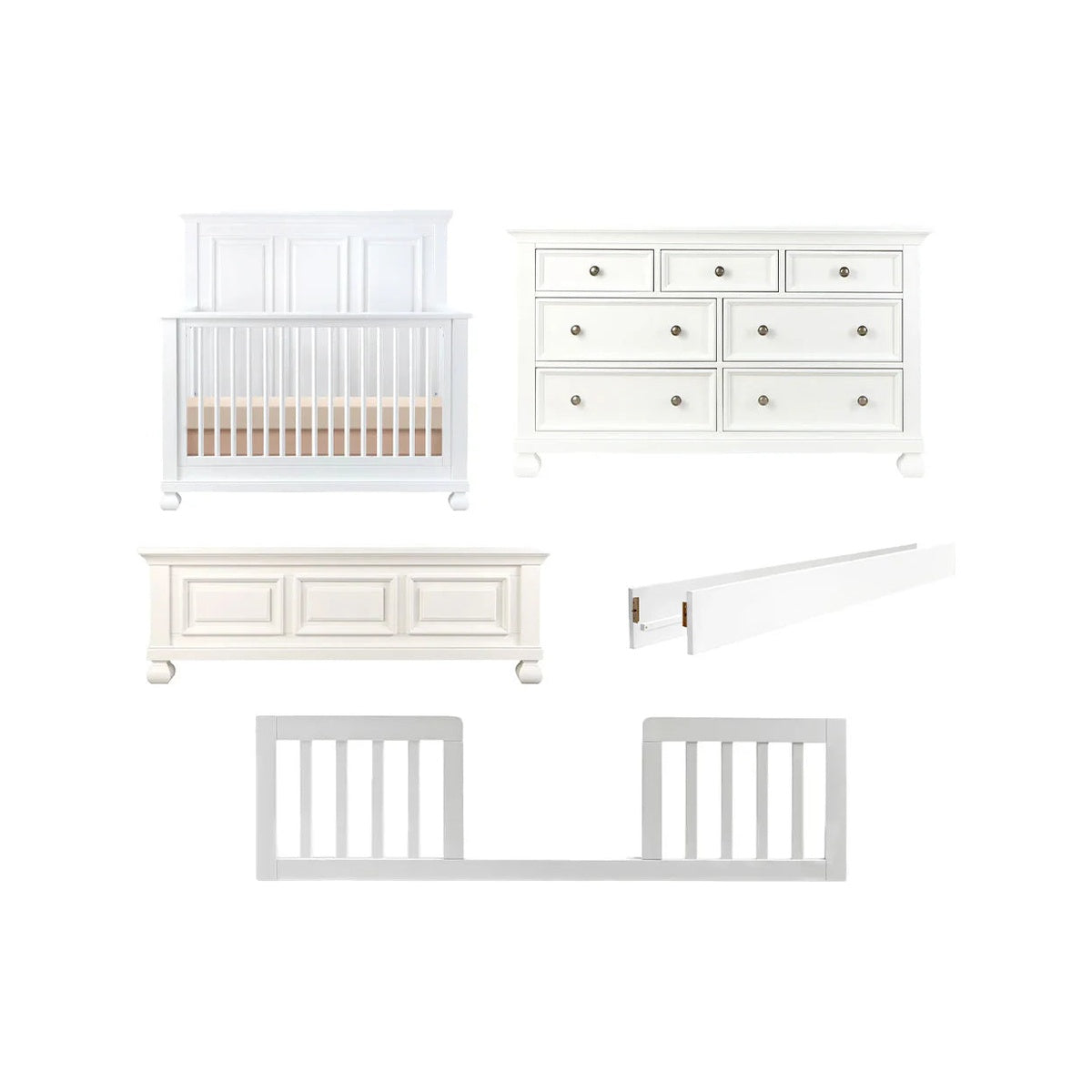 appleseed Solvang Pure White Bundle- Bambi Baby