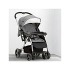 Grey Tweed Jeep Unlimited Reversible Handle Stroller - Front Angle View | Bambi Baby
