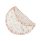Crane Baby Violet Floral Ruffle Quilted Play Mat