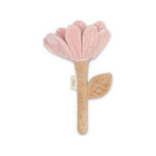 Crane Baby Violet Floral Plush Baby Rattle Toy