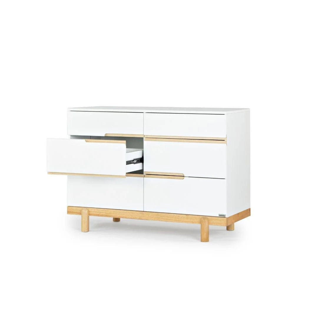 Dadada Bliss 6-Drawer Dresser- Bambi Baby