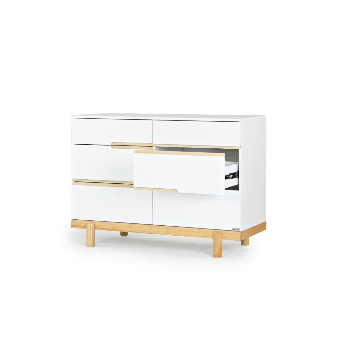 Dadada Bliss 6-Drawer Dresser- Bambi Baby