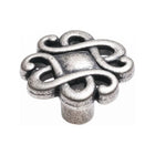 Pewter Iron Celtic Knot Furniture Knob - Front Top View | Bambi Baby
