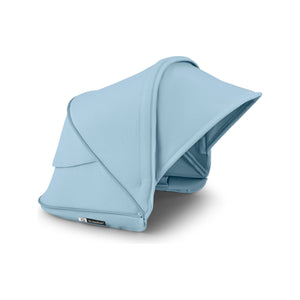 Skyline Blue Fabric Bugaboo Dragonfly Plus Sun Canopy UPF 50+ - 3/4 Angle View | Bambi Baby