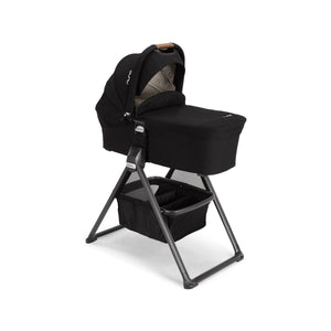 Cuna + soporte Nuna MIXX en color caviar