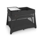 Charcoal UPPAbaby Remi V2 Playard with Bassinet & Changing Station - 3/4 Front View | Bambi Baby