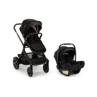 Caviar Nuna DEMI Next Stroller + PIPA Aire RX Car Seat Travel System - Side Profile View | Bambi Baby