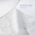Halo DreamWeave Breathable Crib Cover - White - Bambi Baby