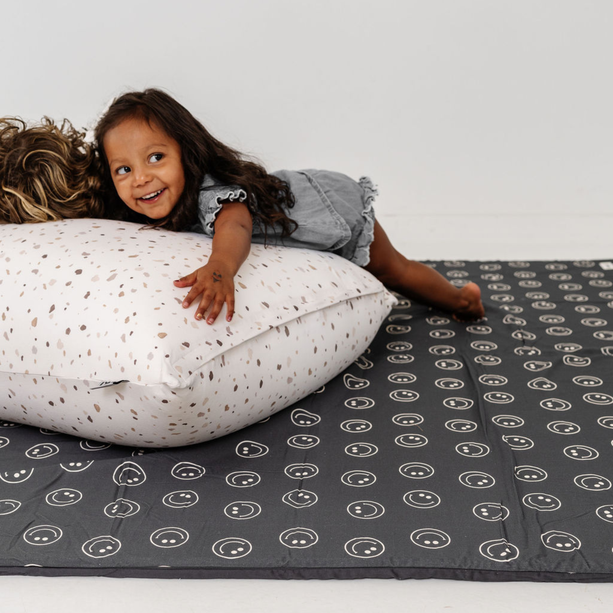 Toki Kids Terrazzo Chalk Bean Bag- Bambi Baby