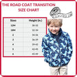 Onekid Car Seat Coat | The Road Coat Transition - Navy Raptor Print - Bambi Baby